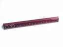 国誉（KOKUYO）都市印象学生考试绘图铝制直尺测量工具 尺子18cm 红色 WSG-CLU18DR 实拍图