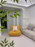 米族奶油风卧室床头百褶落地灯客厅沙发边装饰照明灯具复古原木风灯具 奶油色 【150*28CM】小爱+遥控 实拍图