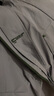 罗蒙（ROMON）冲锋夹克男女户外运动登山服连帽外套防风防水风衣墨绿色XL 实拍图