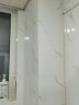 雨涵（YUHAN） 铝塑板自粘墙贴瓷砖墙面厨房卫生间防水防潮装饰墙板3d立体贴纸 加厚大理石白5片45*90（2.5mm） 实拍图