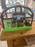 益科星儿童迷你种植玩具阳光房种植玩具小学生科学实验套装阳台迷你园艺 种植阳光房 绿色 实拍图