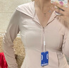 SIINSIIN【戚薇同款】冰皮防晒衣女夏季透气修身小细腰防晒冰丝外套 【连帽款】显瘦黑【组合装】 XL 实拍图