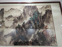 佳得雅新中式客厅装饰画沙发背景墙壁画字画山水画靠山图办公室风景挂画 望云楼A2（原版） 95*251cm宣纸锦绫+有机玻璃+胡桃色实木框（大气款） 实拍图