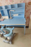 风叶青青 家用儿童学习桌椅套装可升降儿童书桌柜组合学生写字桌 单桌简约款+矫姿椅A（颜色备注） 1.2米 实拍图
