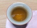 白沙溪【白沙溪】湖南正宗安化黑茶茯砖茶顷刻系列直泡免撬口粮砖茶120g 顷刻花砖茶 实拍图