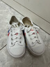 大孚飞跃学生帆布鞋女训练田径鞋男百搭小白鞋配裙子防滑运动跑步鞋501 白色 32 （偏大一码） 实拍图