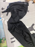 罗蒙（ROMON）男士商务西裤2025新款直筒宽松男裤西装裤春夏季休闲长裤子通勤裤 黑色 春季款 31 腰围二尺四 实拍图