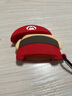 京苑 适用于AirPods Pro二代保护套airpods4苹果耳机套1/2/pro3代卡通蓝牙壳一二三代硅胶防摔保护壳 【马里奥】+挂钩 AirPods Pro/Pro2保护套 实拍图