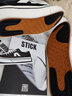 VISION STREET WEAR官方 STICK复古经典低帮翻毛皮帆布鞋运动休闲板鞋男女多色 经典黑 42 实拍图