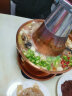 铜六福 真铜加厚纯紫铜木炭铜火锅老北京鸳鸯涮羊肉火锅老式大铜锅 32cm鸳鸯锅(6人以下使用） 实拍图