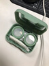 易旅（Etravel）隐形眼镜盒 近视美曈盒护理盒便捷迷你收纳盒 绿色小熊 实拍图