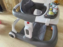 哈比克学步车防o型腿婴儿多功能手推防侧翻宝宝可坐可推学行车起助步车 升级版-灰【音乐盒玩具+餐盘】 实拍图
