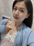 中国黄金（CHINA GOLD）星芒雪花铂金项链女款2026新款白金吊坠生日七夕情人节礼物送女友 【今/次日达】铂金星芒吊坠+铂金闪O链 实拍图