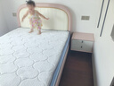 顾家家居（KUKA）轻奢儿童床青少年小孩单人床儿童家具卧室床儿童房男孩女孩软包床 简约粉色单床1.5*2M 实拍图