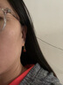 周大福SOINLOVE蜜粉金十里红妆系列事事如意黄金足金玉髓耳钉 VR1112(配耳堵) 实拍图