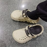 crocs卡骆驰檀健次同款波波洞洞鞋男户外沙滩鞋包头拖鞋女鞋|207937 骨白色-2YJ 尺码偏大，选小一码 37 /38(230mm) 实拍图