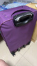 卡帝乐鳄鱼（CARTELO）布箱拉杆箱牛津布行李箱防刮抗压轻音万向轮可扩容防泼水大容量箱 紫色防泼水防刮升级款 28英寸 实拍图
