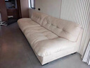 誉颜沙发布艺客厅小户型直排组合家用现代简约轻奢奶油风云朵懒人沙发 白色【耐磨易打理】 1.05m 防水科技布【单人位】 实拍图