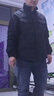 鸭鸭新款衬衫羽绒服男短款翻领2025年冬季新款轻薄便携保暖外套上衣Y 2370灰色 180/96A(XL) 实拍图
