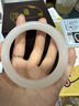 饰玉轩 玉手镯女款天然A货阿富汗羊脂白镯子送妈妈送女友感恩节礼物 （60-61）【适合125-135斤】 实拍图