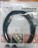 秋叶原（CHOSEAL）Mini DP转HDMI转换器线 4K迷你DP雷电接口 适用苹果笔记本电脑接电视显示器投影仪 1.5米 QS8190 实拍图