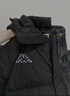 卡帕（Kappa）背靠背羽绒服外套女款2025新款冬季男士长款保暖防寒服K0EZ2YY09D 黑色-990 S 实拍图