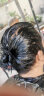 韩愢山核桃一洗黑染发膏泡泡染发剂植物自己在家染发纯自然黑盖白头发 实拍图