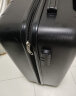 美旅箱包时尚条纹行李箱旅行登机箱大学生男女拉杆箱密码箱TC3黑色20英寸 晒单实拍图