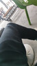 罗蒙（ROMON）休闲裤男宽松秋冬季裤子男士商务中青年职业西装裤男裤藏青加绒32 实拍图