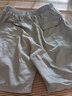 盛行风爸爸装短裤男夏季外穿五分裤中老年人宽松纯棉休闲裤衩中年沙滩裤 浅灰色+土黄色 XL (110斤至130斤) 实拍图