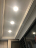 松下（Panasonic）筒灯led三色变光客厅玄关过道嵌入式超薄调色导光板筒射灯牛眼灯 5瓦三色变光|导光板|开孔73-78mm 实拍图
