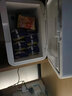 夏新Amoi迷你小冰箱mini家用冷冻冷藏学生宿舍租房母乳车载小型冰柜 KS-8L 车家两用 基础单核白色 8L 实拍图
