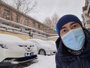 黑冰（BLACKICE） 秋冬户外男女通用跑步运动针织帽城市休闲保暖毛线帽冬季帽子 Z2141-探索-蓝 实拍图