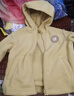巴拉巴拉童装儿童羽绒服冬男童女童宝宝外套摇粒绒两件套时尚撞色 蛾黄31006 白鸭绒 120 cm 实拍图