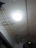 飞利浦（PHILIPS）LED全光谱吸顶灯阳台卧室厨房走廊卫生间灯具防水防尘防虫三防灯 12W 6㎡内适用 微波人体感应 白光24.5CM 实拍图