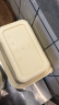 云蕾一次性餐盒带盖1000ML*20套饭盒餐具打包快餐盒食品级可降解 实拍图