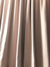 金蝉（JINCHAN）高遮光窗帘整套客厅卧室加厚防晒挂钩窗帘绒布 水晶玫瑰 180*240 实拍图
