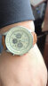 西铁城（CITIZEN）手表男日韩表FF系列光动能三眼盘皮带商务情人节礼物CA4500-16X 实拍图