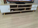 宜造（YIZAO）电视柜落地2024最新款小户型家用现代简约客厅电视柜茶几组合柜 田园橡木色+暖白色140cm 实拍图