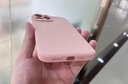 森瑜适用新款苹果15promax手机壳液态硅胶iphone15保护套超薄镜头全包防摔15pro防指纹软壳潮牌高级感 【樱花粉】配钢化膜*带挂绳 iPhone15 Pro 实拍图