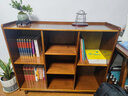 诗情木语实木书架落地格子柜储物简易置物架办公室客厅矮书柜组合柜子收纳 【新款7格柜】100cm横款 实拍图