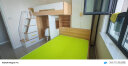 法西欧（FAXIOU）交错式上下床儿童床错位型上下铺小户型多功能高低床子母床带书桌 上床+书桌+1.5米高箱下床+衣柜 晒单实拍图