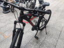喜德盛（xds）山地自行车2024版英雄300运动健身27速可锁死前叉铝合金机械碟刹 灰红16寸（身高160-175） 晒单实拍图