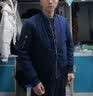马登工装美式复古MA1飞行员夹克男冬夹棉棒球服外套男士加厚棉袄上衣 深蓝色 【袄男款冬季/飞行夹克棉服/军棉袄/厚外套】 XL 实拍图
