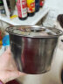 拜杰调料缸罐不锈钢味盅调料盆带盖油盆油桶猪油罐辣椒油罐子油缸 实拍图