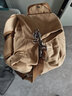 新潮代双肩包男大容量出差旅行包男士休闲帆布行李背包多功能旅游登山包 卡其色升级款【带干湿分离袋】 双肩包 实拍图