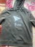 雅鹿卫衣男连帽秋冬季新款重磅帽衫青少年学生宽松大码加绒加厚男卫衣 【常规春秋款】中灰/蓝飞机 4XL ( 建议180斤-205斤可穿 ) 实拍图