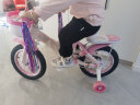 永久（FOREVER）儿童自行车小孩6-10岁男女款宝宝车公主款脚踏单车童车14寸公主粉 实拍图
