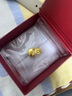 菜百首饰 黄金吊坠 足金 吊坠 双面福字福袋吊坠 计价 祝福系列 HJ 足金吊坠（不含链） 约2.97g 实拍图