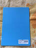 得力（deli）实色复写板书写垫板学生会议考试写字板A4A5学生手工切割写字防割软桌复写垫板夹报告夹 B6蓝色-单个 实拍图